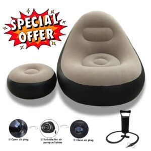 Inflatable Sofa with Footrest