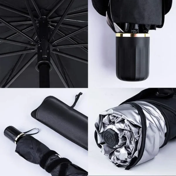 Foldable Car Windscreen Sun Umbrella - Image 2