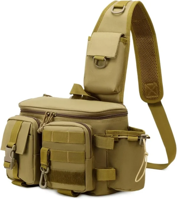 Men’s multi-pocket backpack - Image 3