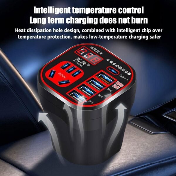 Car Power Inverter – Efficient, Safe, and Fast Charging Solution - Image 5