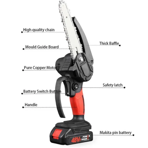 Cordless Chainsaw Handheld | HandySaw Pro - Image 4