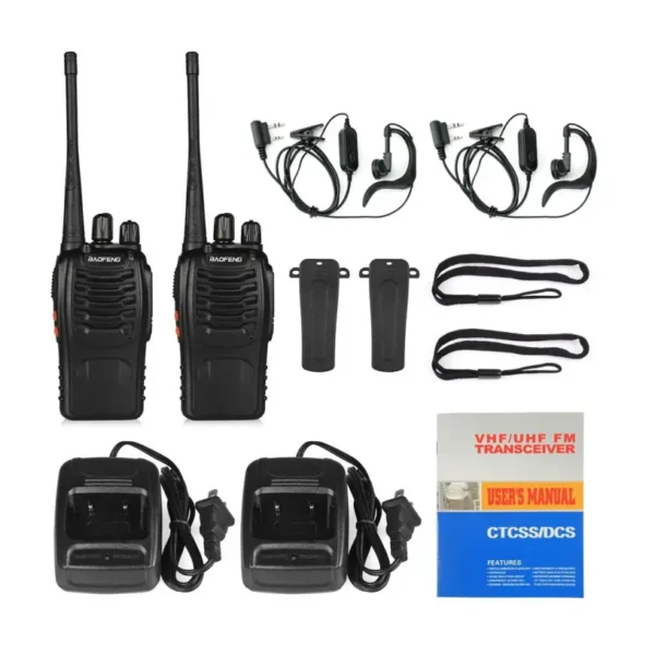 Walkie Talkie Ham Portable Two Way Radio - Image 2