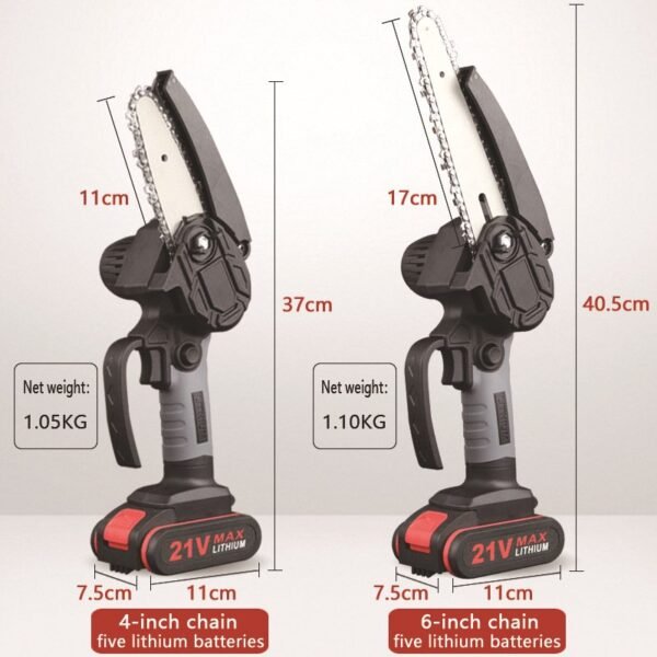 500W Portable Electric Saw 21V Mwanga nguvu na tayari kwa changamoto yoyote - Image 4