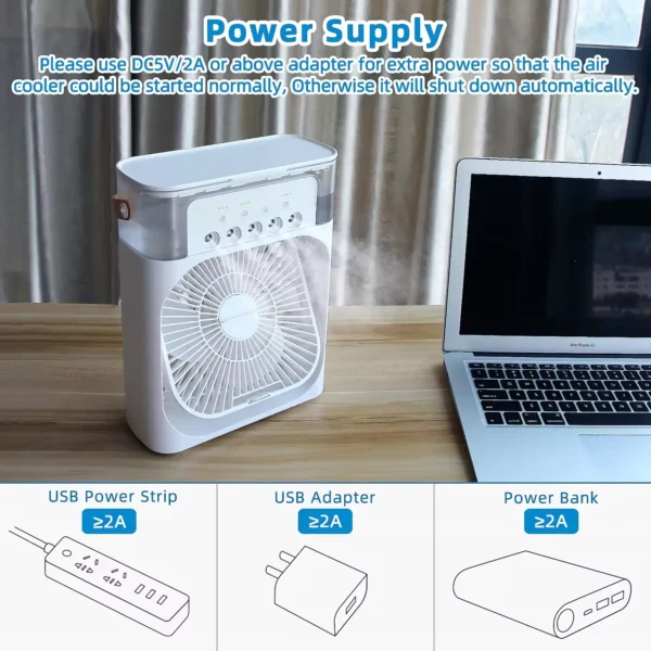 Portable Aircooler Usb Powered - Image 4