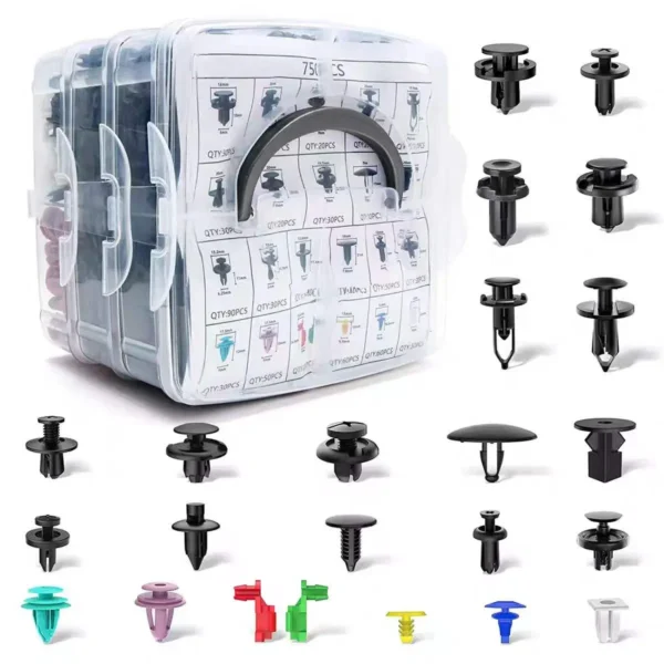 Mixed shape plastic screws for car repair - Image 4