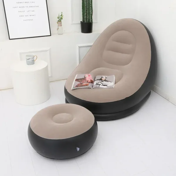 Inflatable Sofa with Footrest - Image 5