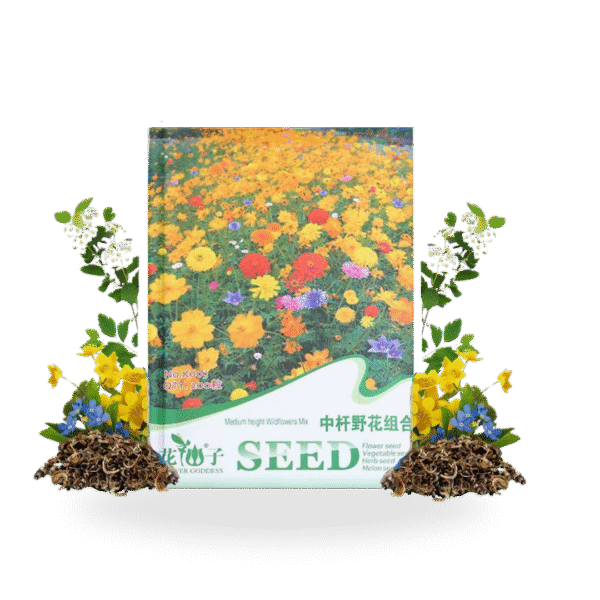 Wildflower Packets Modern Design for Outdoor Planting 5 pieces - Image 3