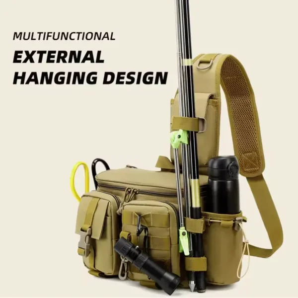 Men’s multi-pocket backpack