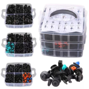 Mixed shape plastic screws for car repair