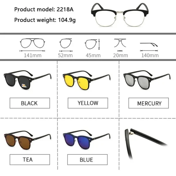 polarized sunglasses for men and women - Image 3