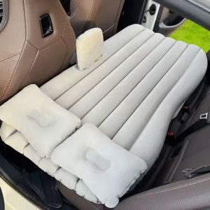 Multifunctional inflatable car bed